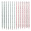 FOMIYES 200pcs Dual-headed Nail Dotting Pens Dead Skin Pusher Nail Art Tools for Designs Professional Manicure and Pedicure Includes Rods view 1
