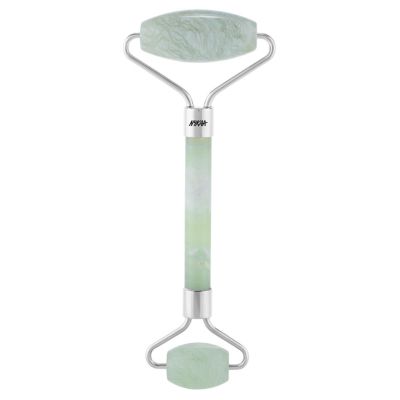 Nykaa Naturals Face Massage Rollers - Enhances Glow and Firms Skin - Helps Absorb Facial Products - Releases Tension - Green Jade - 1 pc