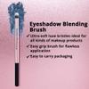 Nykaa Cosmetics BlendPro Eyeshadow Blending Brush - Face Makeup Brush for Quick Coverage - Soft Bristles Ideal for Cream and Liquid Formulas - 1 pc view 2