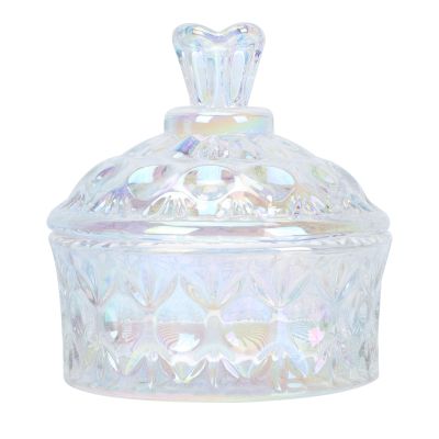 FOMIYES Nail Art Liquid Container Glass Manicure Cup Cup Lid Nail Art Bowl Set