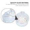 FOMIYES Nail Art Liquid Container Glass Manicure Cup Cup Lid Nail Art Bowl Set view 3