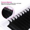 Eyelash Extension Easy Fan Volume Lashes 0.03-0.10mm C D CC DD L Curl 8-30mm Length Volume Lash Extensions Self Fanning Eyelash Extensions (0.05-CC, 15-20mm Mix) view 3