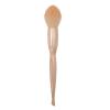 Electroplating Skin Color Flame Blush Brush Single Blush Makeup Brush Large Soft Hair Skin Color Highlight Brush Beauty Tool Fiber Hair Soft and Delicate Beauty Supplies (Electroplating skin tone) view 1