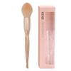 Electroplating Skin Color Flame Blush Brush Single Blush Makeup Brush Large Soft Hair Skin Color Highlight Brush Beauty Tool Fiber Hair Soft and Delicate Beauty Supplies (Electroplating skin tone) view 2