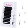 Easy Fan Volume Lashes 8-14mm Mixed Tray CC Curl Lash Extensions Self Fanning Eyelash Extensions Russian Blooming Lash Extension Supplies(0.05-CC, 8-14mm Mix) view 1