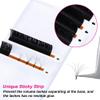 Easy Fan Volume Lashes 8-14mm Mixed Tray CC Curl Lash Extensions Self Fanning Eyelash Extensions Russian Blooming Lash Extension Supplies(0.05-CC, 8-14mm Mix) view 2