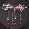 Ancient Style Han Chinese Clothing dress Vintage Tassel Tuinga Girls' Hair Accessories 2 view 1