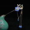 Chinese Ancient Style Hairpin Tassel dress Women Bridal Hair Accessories 1 view 2