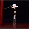 Chinese Ethnic Ancient Hairpin dress Hanfu Tassel Wood Color Glaze Hairpin 26Magpie view 1