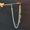 Double Chain Hair Fork Pearl Tassel Hairpin Chinese Retro Hair Accessories Hanfu dress 02 view 1