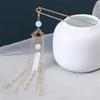 Chinese Metal Step-Shaking Hanfu Hairpin With Fringed Hair Accessories 1 piece2 view 1