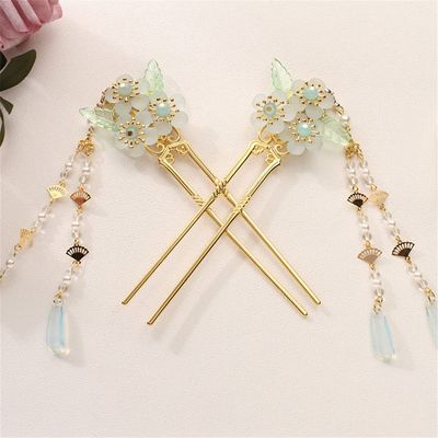 Classical Tassel Hairpin Chinese wear Hanfu Hair Stick Jewelry Chinese Style Hair Accessories 1