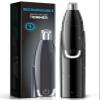 ZORAMI Rechargeable Ear and Nose Hair Trimmer - 2025 Professional Painless Eyebrow & Facial Hair Trimmer for Men Women, Powerful Motor and Dual-Edge Blades for Smoother Cutting Black view 1