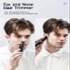 ZORAMI Rechargeable Ear and Nose Hair Trimmer - 2025 Professional Painless Eyebrow & Facial Hair Trimmer for Men Women, Powerful Motor and Dual-Edge Blades for Smoother Cutting Black view 3