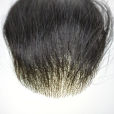 Human Thinning Hair Long Top Parting 6X8cm Hair Closure With Natural Hairline Adding Hair Volume Fluffy Invisible 100% Density Hair Topper Pieces For Men 6"-16' inches Thin Hair For Daily Hair Loss Or Party FACE MIRACLE (6X8cm--16" inche, 3# DARK BRO