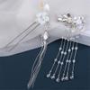 Ancient Hairpin Step Shake Hair Clasp Female Antique Hair Accessories Tassel Hair Pin dress AH view 1