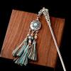 Women's Vintage Fringe Hair Accessories Boho Hairpin Summer Ethnic Feather Chinoiserie Hair Clip Style 10 view 2