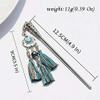 Women's Vintage Fringe Hair Accessories Boho Hairpin Summer Ethnic Feather Chinoiserie Hair Clip Style 10 view 4