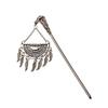 Women's Vintage Silver Hair Rod Boho Ethnic Long Tassel Hair Clip Accessories 004-18 view 1