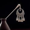Women's Vintage Silver Hair Rod Boho Ethnic Long Tassel Hair Clip Accessories 004-18 view 2