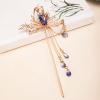 Chinese Style Hair Stick Chinese Style Retro Long Hair Fork Hanfu Handmade Hair Accessories Ear hook3 view 4