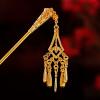 Women Vintage Blonde Hair Accessories Boho Hair Clips Summer Ethnic Hair Clips Wedding Jewelry Style 6 view 4
