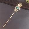 Ancient Style Hairpin / Coca Scepter Hairpin Fairy Tassel gear Metal Hairpin 1 view 1