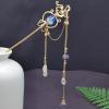 Ancient Style Hairpin / Coca Scepter Hairpin Fairy Tassel gear Metal Hairpin 1 view 2