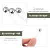 EXCEART 6pcs Eye Cream Applicators Face Eye Roller Massage Care Applicator Wand Stick Metal Cream Roller Wand view 4
