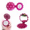 1 Pc Compact Pocket Handbag Mirror Makeup Cosmetic Travel Purse Folding Portable view 2