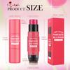 LOKFAR Cream Blush Stick for Cheeks - 2 in 1 Multi Makeup Blush with Brush for Cheeks Tint & Eyes & Lips, Waterproof Smooth Creme Texture, Long-lasting Wear All Day, #02 Rose Red view 2