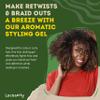 Locsanity Passion Fruit Conditioning and Styling Hair Gel  Braiding Gel for Dreadlocks, Twists and Sisterlocks, Loose Natural Hair, and All Types of Locs view 3