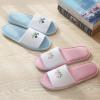 10 Pairs Home Guest Slippers Disposable and Washable House Shoes Anti Slip Super Soft Slippers for Indoor Home Office Modern Farmhouse Decor Or Shoeless Home Slippers view 2