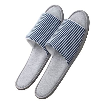 Spa Slippers for Men - 10 Pairs Open Toe Spa Slippers Hotel Guest Slippers for Spa, Party Guest, Hotel and Travel, Fits Most Men and Women (Color : Blue, Size : 29cm/11.4inches)