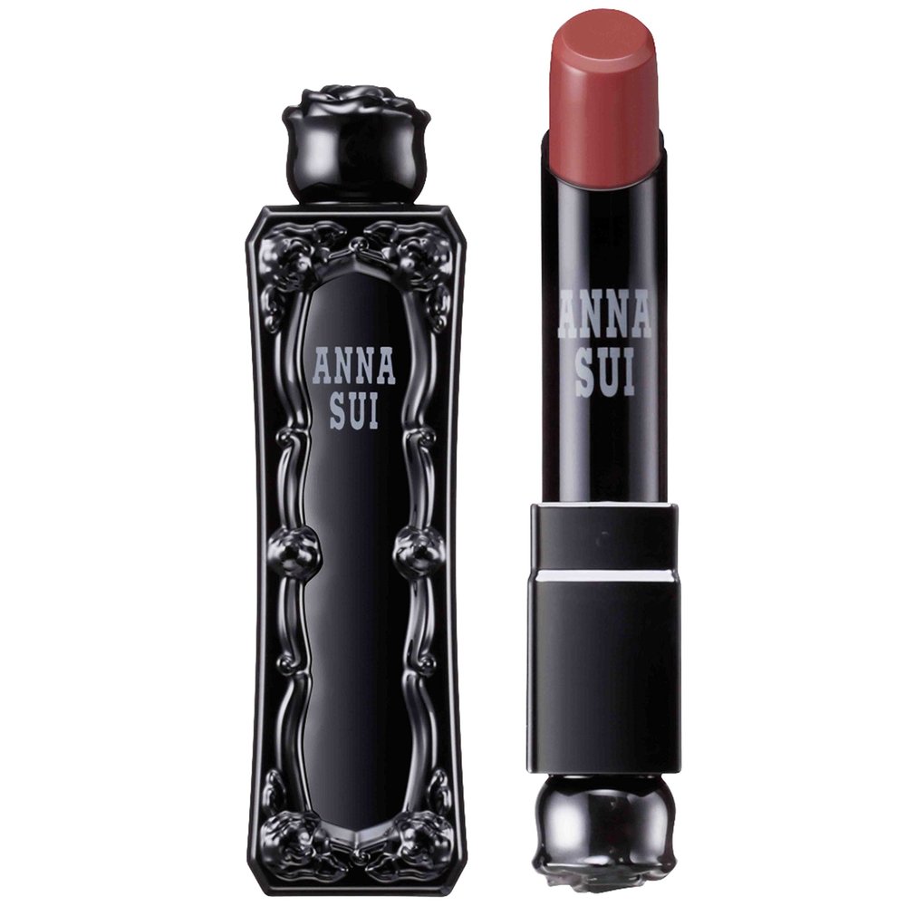 ANNA SUI Lipstick Rouge, Smooth Fit Texture, Vibrant Color, Long Lasting Shine and Moisture, 0.12oz