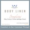 10 Pack Body Linen Simplicity Poly Cotton Massage Table Fitted Sheets - 180 Thread Count. Roomy Fit for Tables 28-32 inches Wide, Soft and Durable. Available in White and Natural. - (Natural) view 4