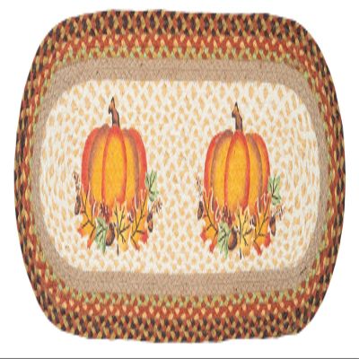 13x36 Oval 100% Jute Fiber That is Easy to spot Clean with mild soap and Water.