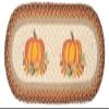 13x36 Oval 100% Jute Fiber That is Easy to spot Clean with mild soap and Water. view 1