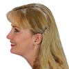 JCGY Set of 6-6 Count - Hair Barrettes Small French Clip Barrettes Sparkly Crystals 6 Colors 1338-6d1 view 3