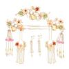 Bride wear Chinese Marriage Jewelry Antique Hair Ornament Crown Phoenix Wedding Hair Accessories view 4