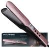Professional Flat Iron - Hair Straightener Wide Plate Titanium Flat Iron - Infrared Hair Straightening (Rose Gold) view 1