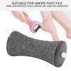 Amope Replacement Rollers Foot File Roller Head, 5 Pcs Replacement Rollers Foot File Roller Head for Women Man Foot File Refills Pedicure Hard Skin Remover Rollers Electric Callus Remover Accessories view 3