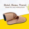 1 Pairs Open Toe Eco-Friendly Slippers Spa Slippers Unisex Hotel Slippers for Women and MenNon-Disposable Guest Slippers (Color : Light Green, Size : 29cm/11.4inches) view 3