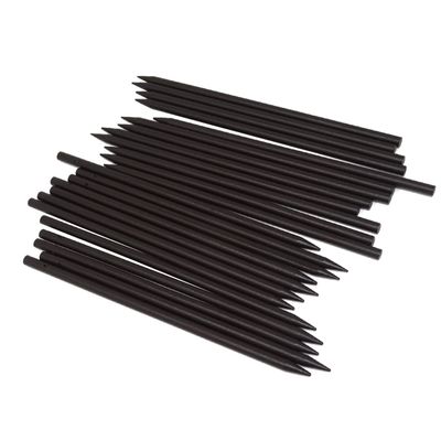 Honbay 24PCS Wood Hair Sticks Chinese Hair Chopsticks Pencil Hair Sticks Long Hairpins Decorative Hair Holder for Women and Girls (2 Style)