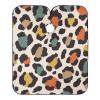 ALAZA Vintage Elegant Leopard Spot Barber Cape for Men Women, Waterproof Haircut Apron Beard Shaving Bib Hair Cutting Cloth 55 x 65 Inch view 1
