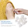 Healifty 12bags Non Medical Cotton Balls Degreasing Cosmetic Cotton Balls for First Aid Cleaning Soft Absorbent for Salon and Home Use for Sensitive Skin view 2