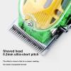Professional Hair Clippers for Men, Professional Hair Clipper Household Rechargeable Shaver Electric Push Full Transparent Electric Hair Clipper Hair Salon Shaver (Color : 6) view 3