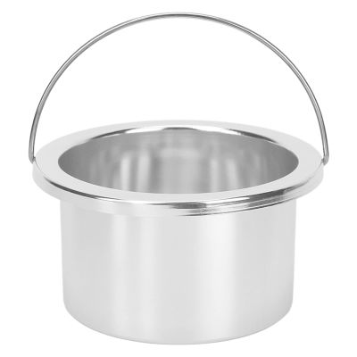Wax Warmer Inner Pot, 100mm Wax Warmer Replacement Wax Pot Portable Hair Removal Waxing Bowl Accessory Ear Wax Removal Wax Beads Candle Wax Pots for Hair Remover Machine