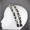 2 Cheetah Headband Leopard Animal Print Thin Skinny Narrow Hair Band White Tan Fashion hair Accessories for Women view 1