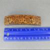 Brown Copper Barrette Paisley Wood Grain Plastic Rectangle Hair Clip 4.25" Fashion hair Accessories for Women view 2